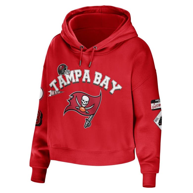 Tampa Bay Buccaneers Cropped Zip-up Sweatshirt 