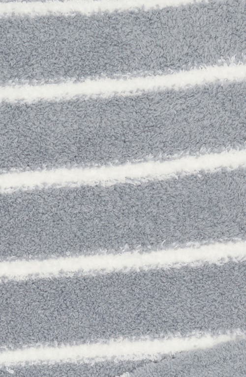 Barefoot Dreams ® Cozychic® Horizontal Stripe Throw Blanket In Moonbeam-pearl