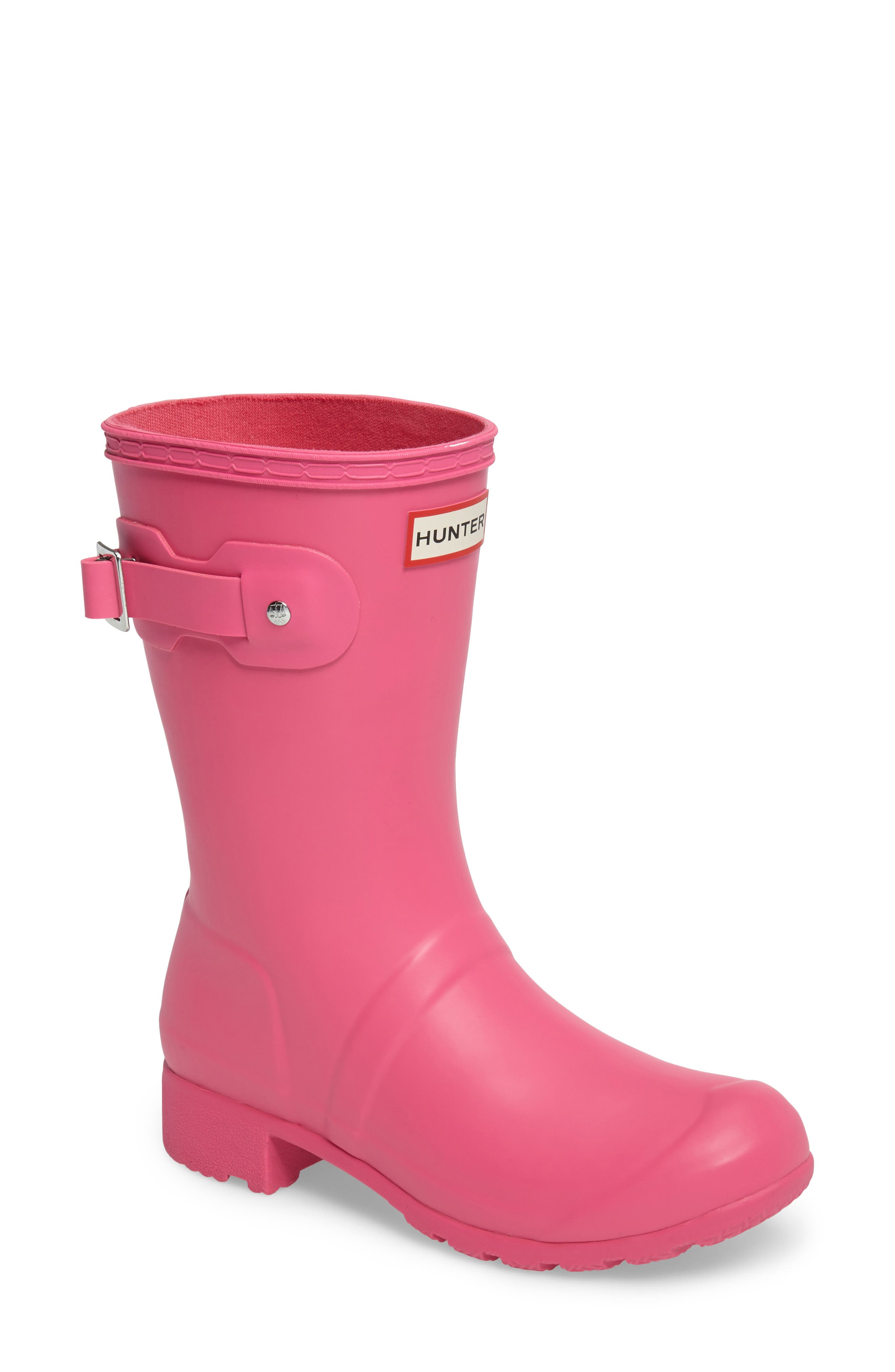 HUNTER,
                            Original Tour Short Packable Rain Boot,
                            Main thumbnail 38, color,
                            665