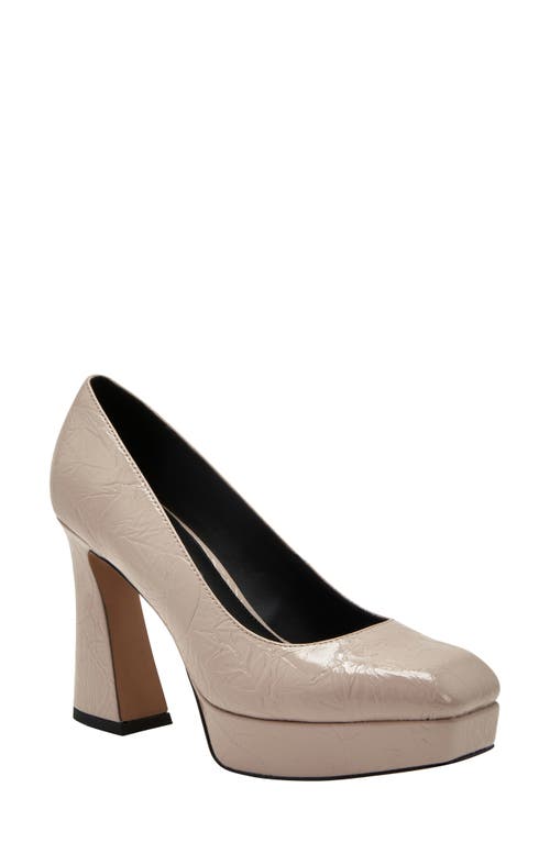 Shop Katy Perry The Square Platform Pump In True Taupe