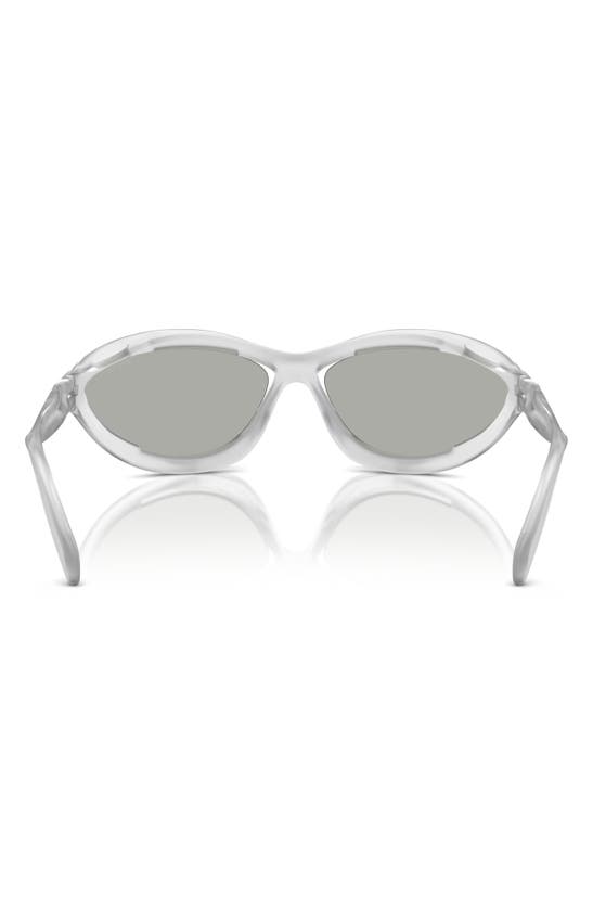 Prada 60mm Cat Eye Sunglasses In Crystal