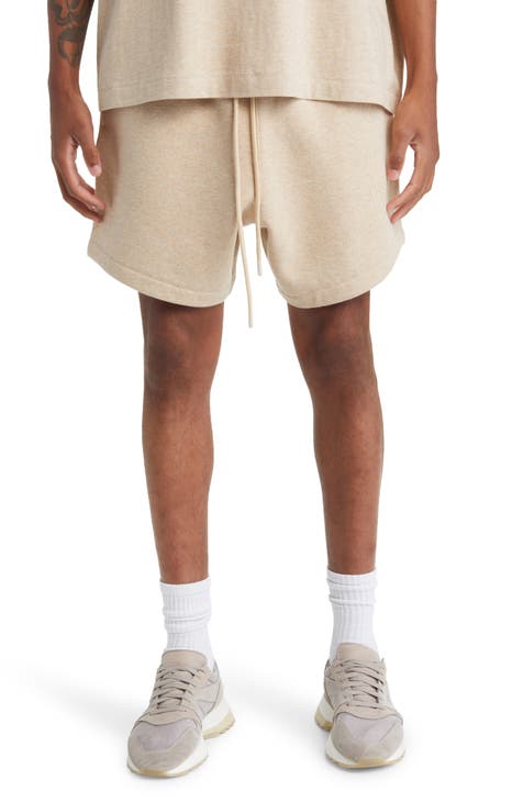 Cotton Blend Sweat Shorts