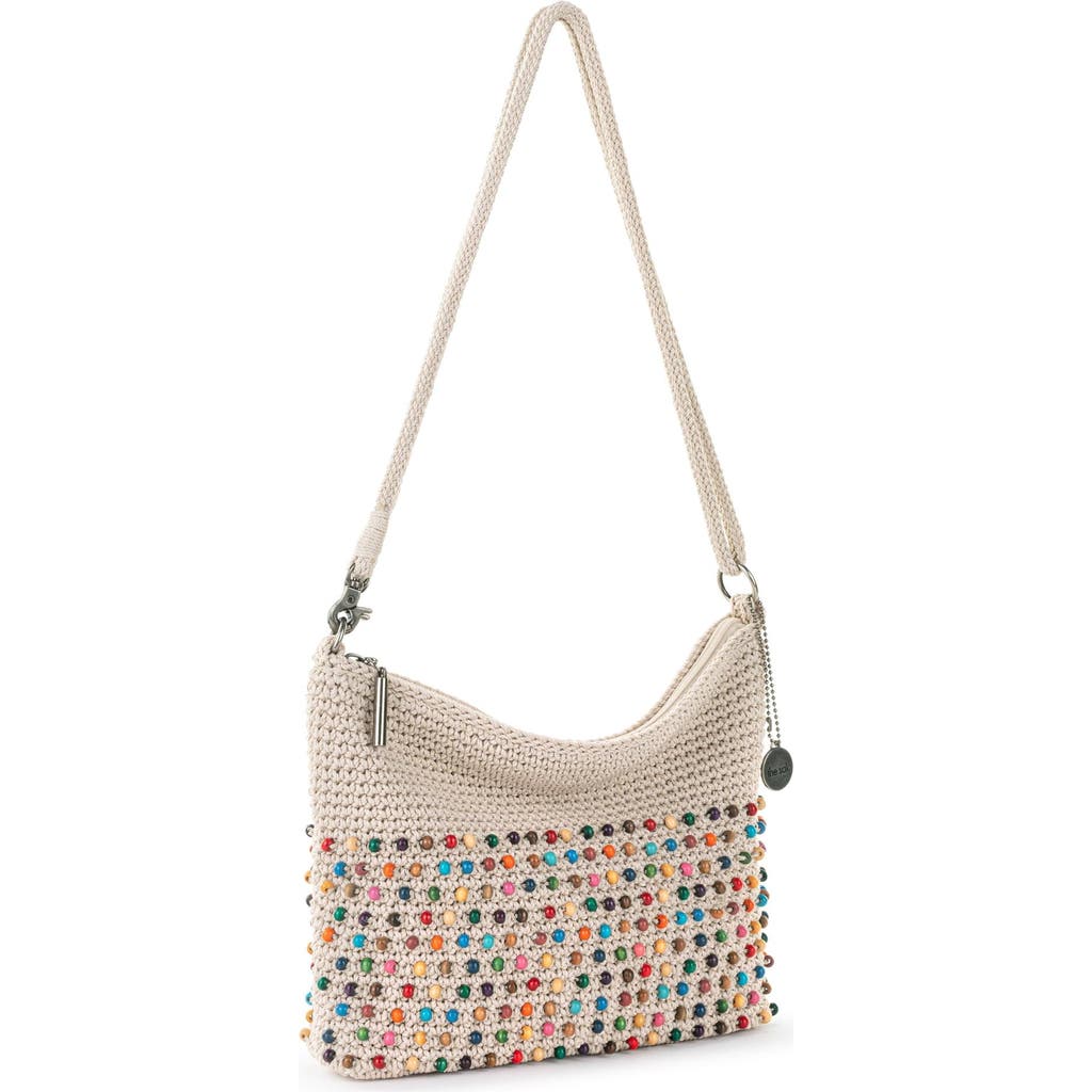 The Sak Lumi Covertible Crossbody In Ecru Multi Beads