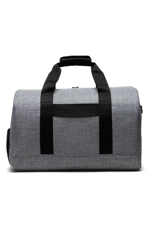 Herschel Supply Co . Duffle Bag In Raven Crosshatch