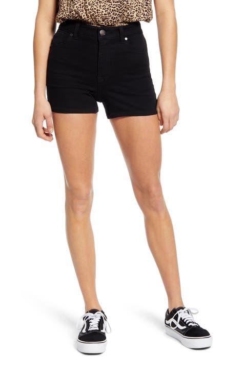 Denim High Waisted Shorts Nordstrom