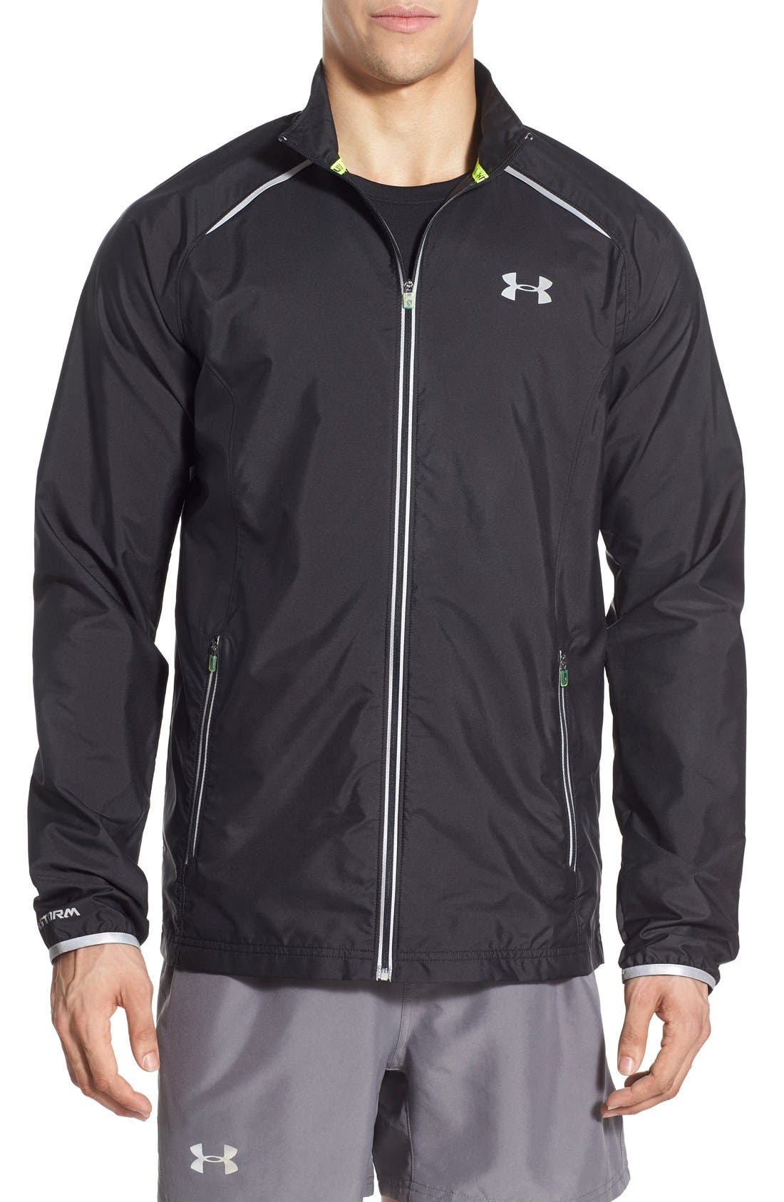 Under Armour 'Storm Launch' Fitted Running Jacket Nordstrom