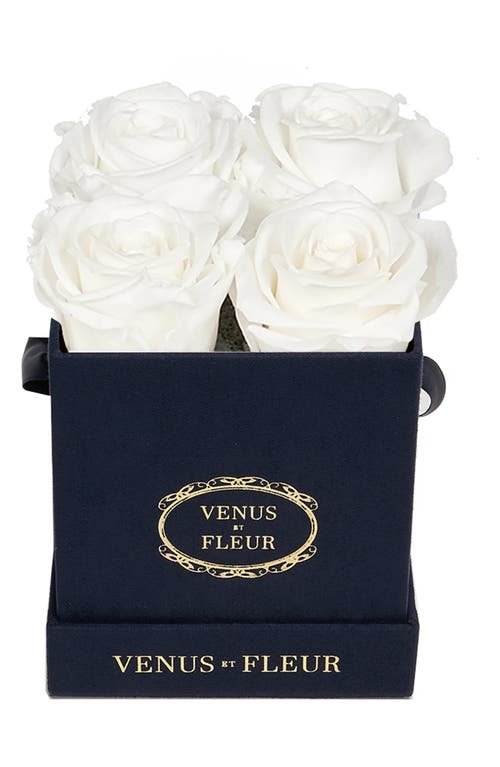 Venus ET Fleur Classic Le Petit Eternity Roses in Pure White at Nordstrom