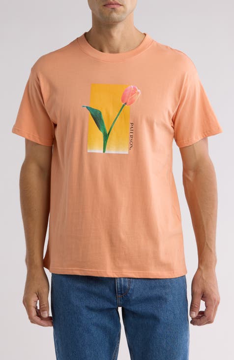 Tulip Cotton Graphic T-Shirt