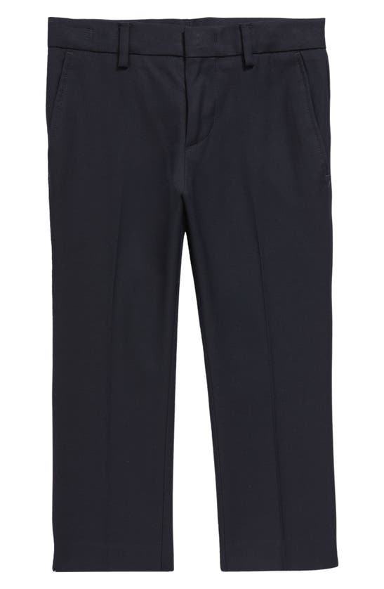 Tallia Kids' Solid Stretch Pants In Navy