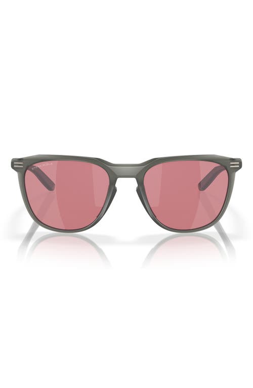 Oakley Thurso 54mm Prizm Round Sunglasses in Smoke at Nordstrom