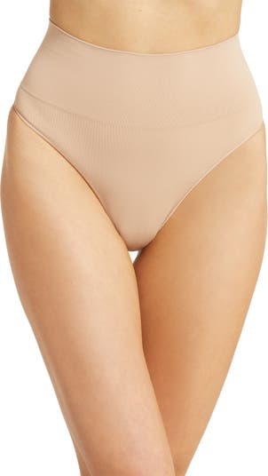 SPANX® SPANX Everyday Shaping Thong in Cafe Au Lait