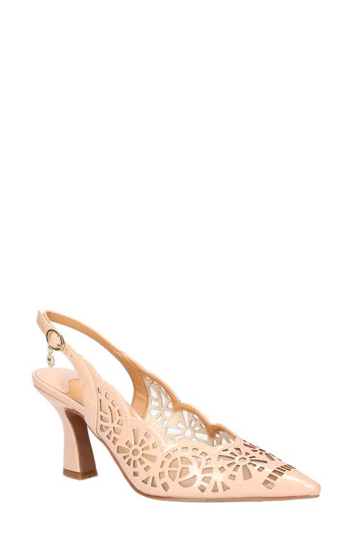 Valerian Slingback Pump in Beige