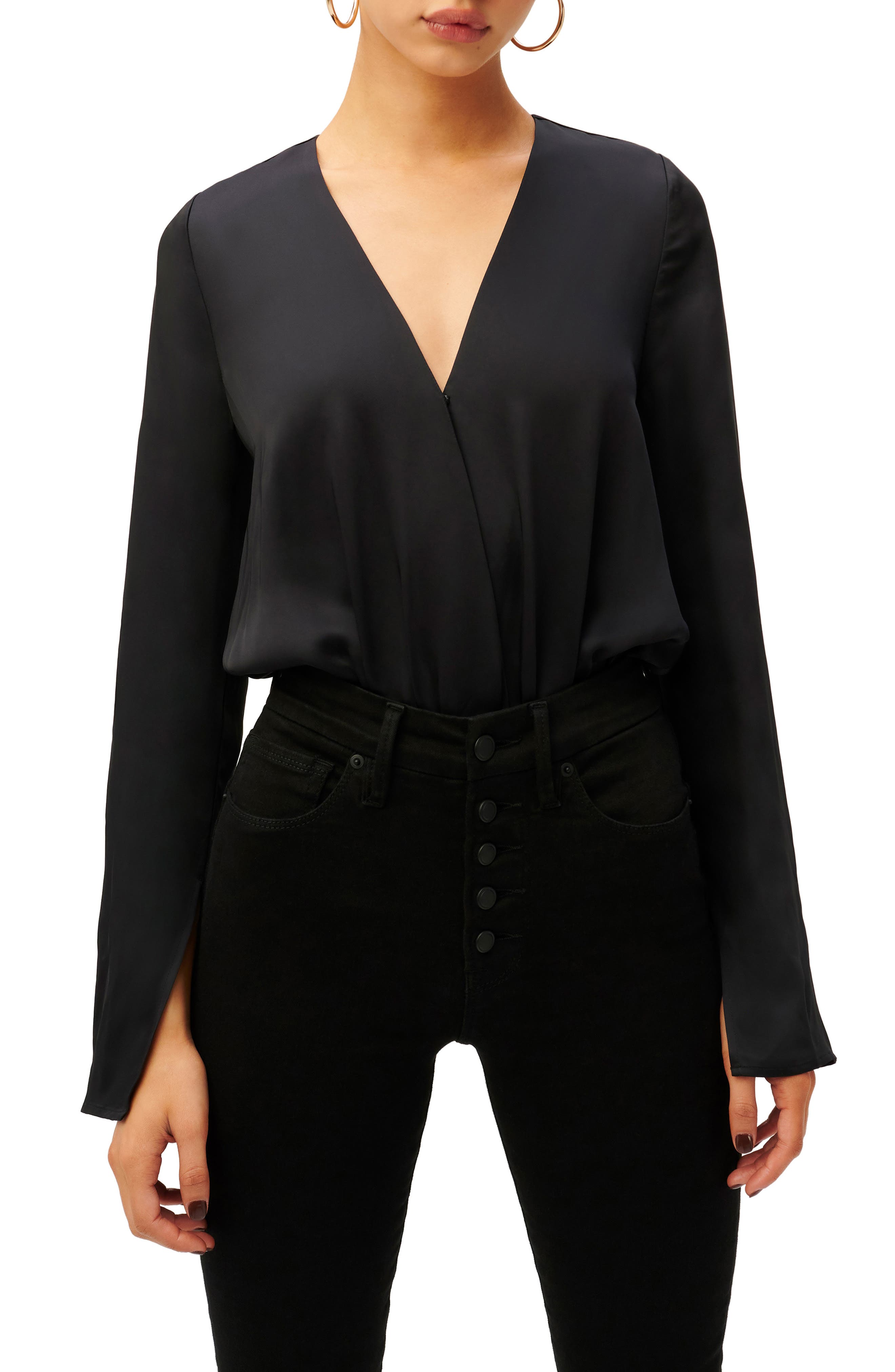 Faux Wrap Bodysuit | Nordstrom