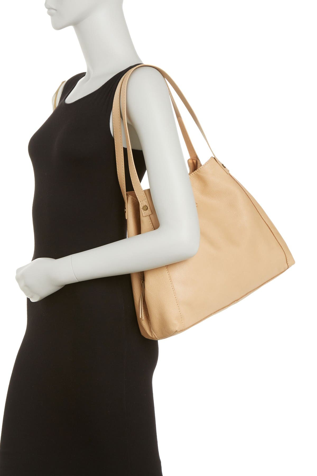 American Leather Co. Liberty Leather Shopper In Butter Rum
