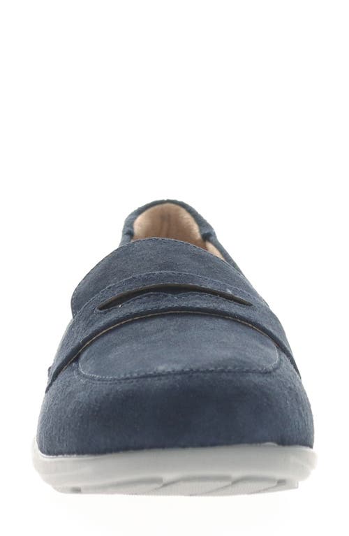 Shop Propét Yetta Penny Loafer In Navy