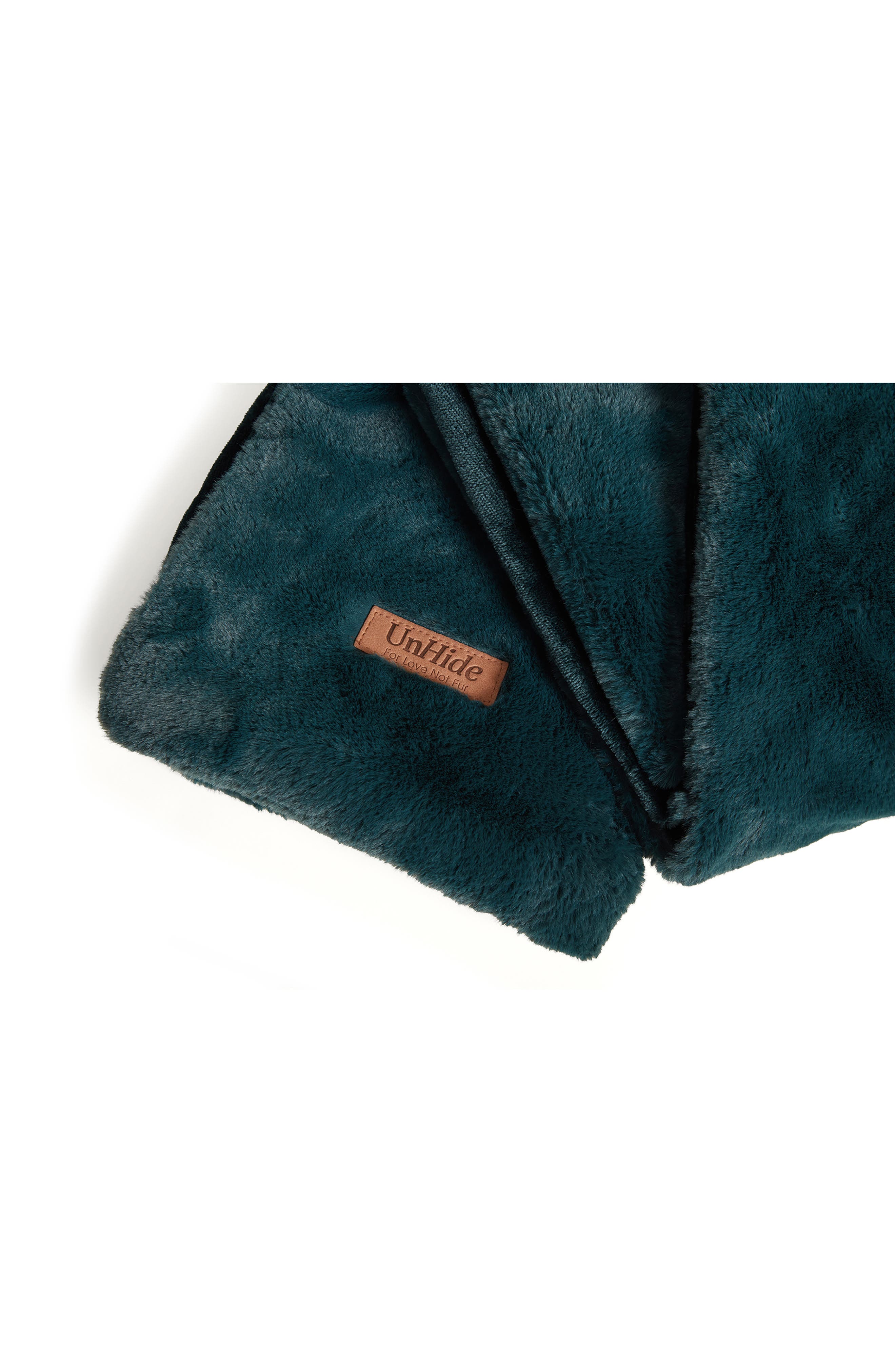 UnHide Lil' Marsh Mini Faux Fur Throw Blanket Nordstrom