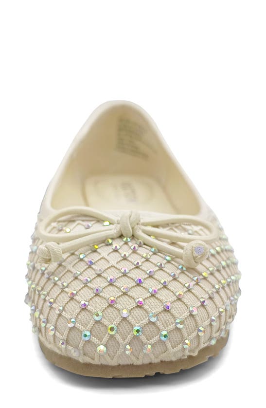 Reaction Kenneth Cole Elstree Mesh Ballet Flat In Porcelain