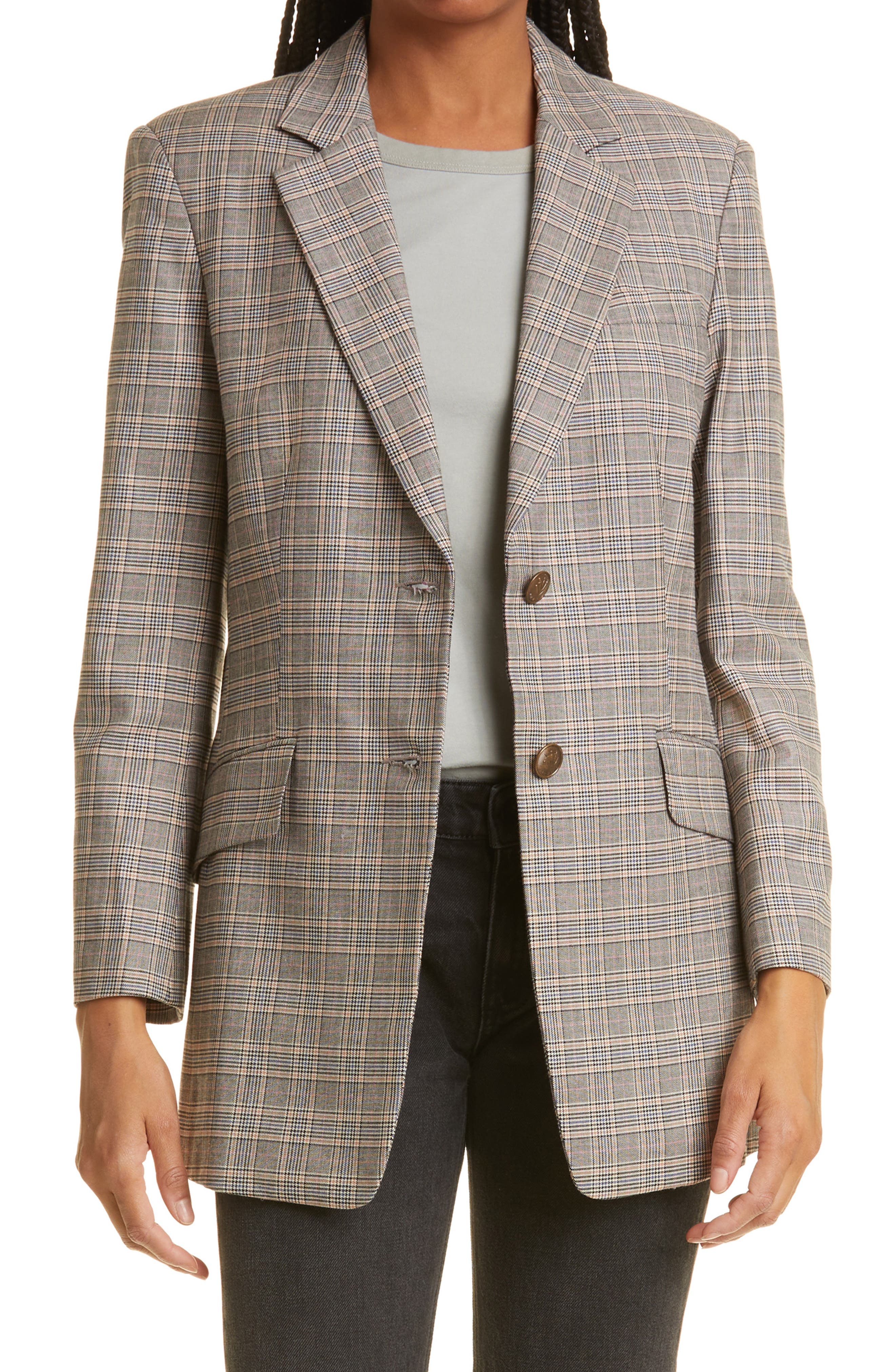 rag and bone erin cotton blend blazer