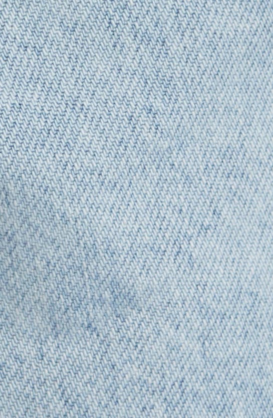 Ag Becke Raw Hem Nonstretch Denim Shorts In Glory Days Moonwash