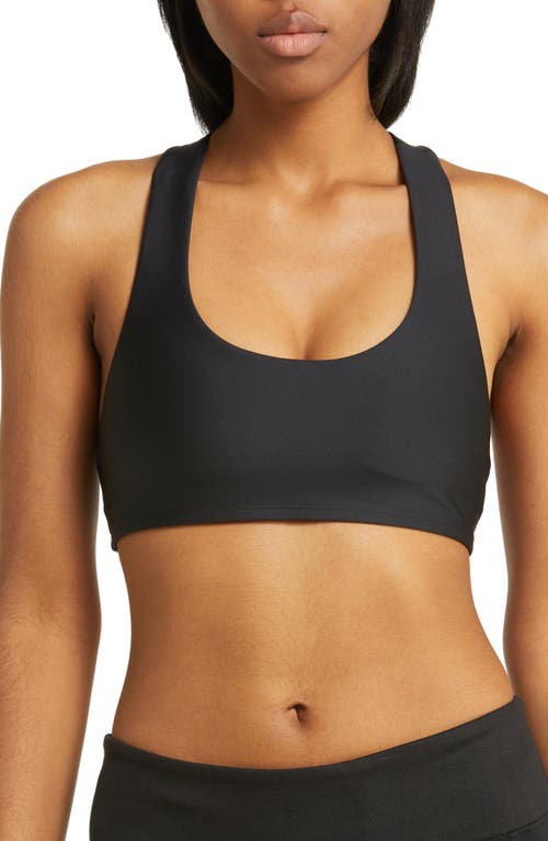 Alo AIrlift Advantage Racerback Sports Bra in Black