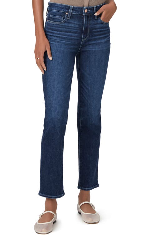 Shop Paige Cindy High Waist Ankle Straight Leg Jeans In Sagrada