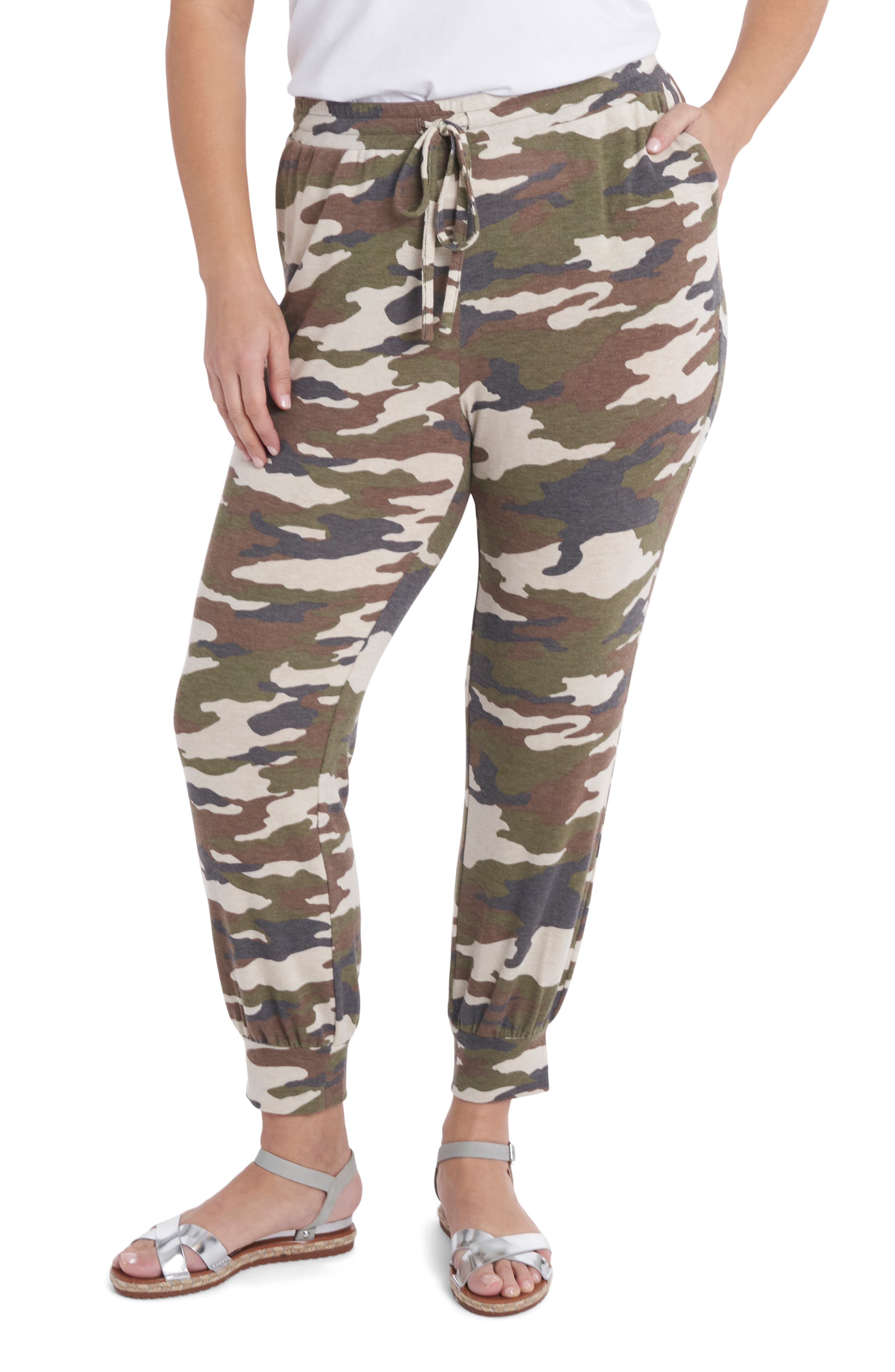 Petite Camo Joggers Flash Sales, UP TO 