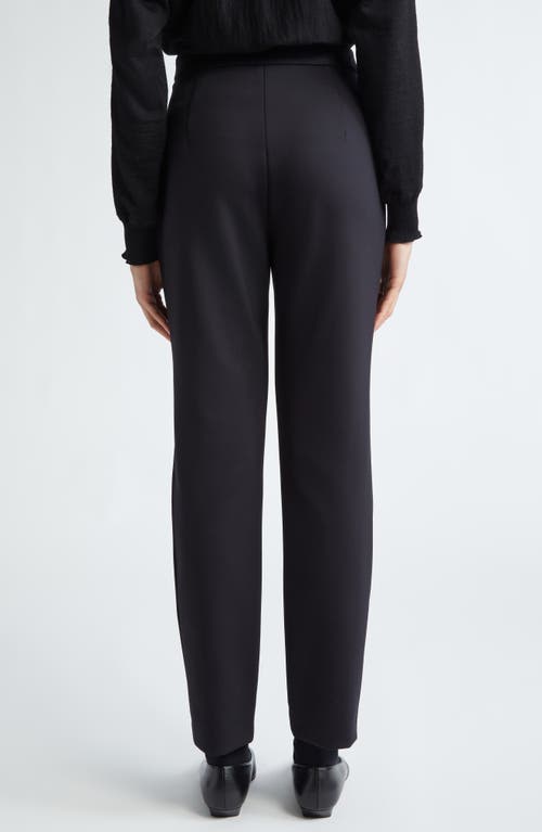 Shop Max Mara Bozen Fitted Ankle Trousers In Black