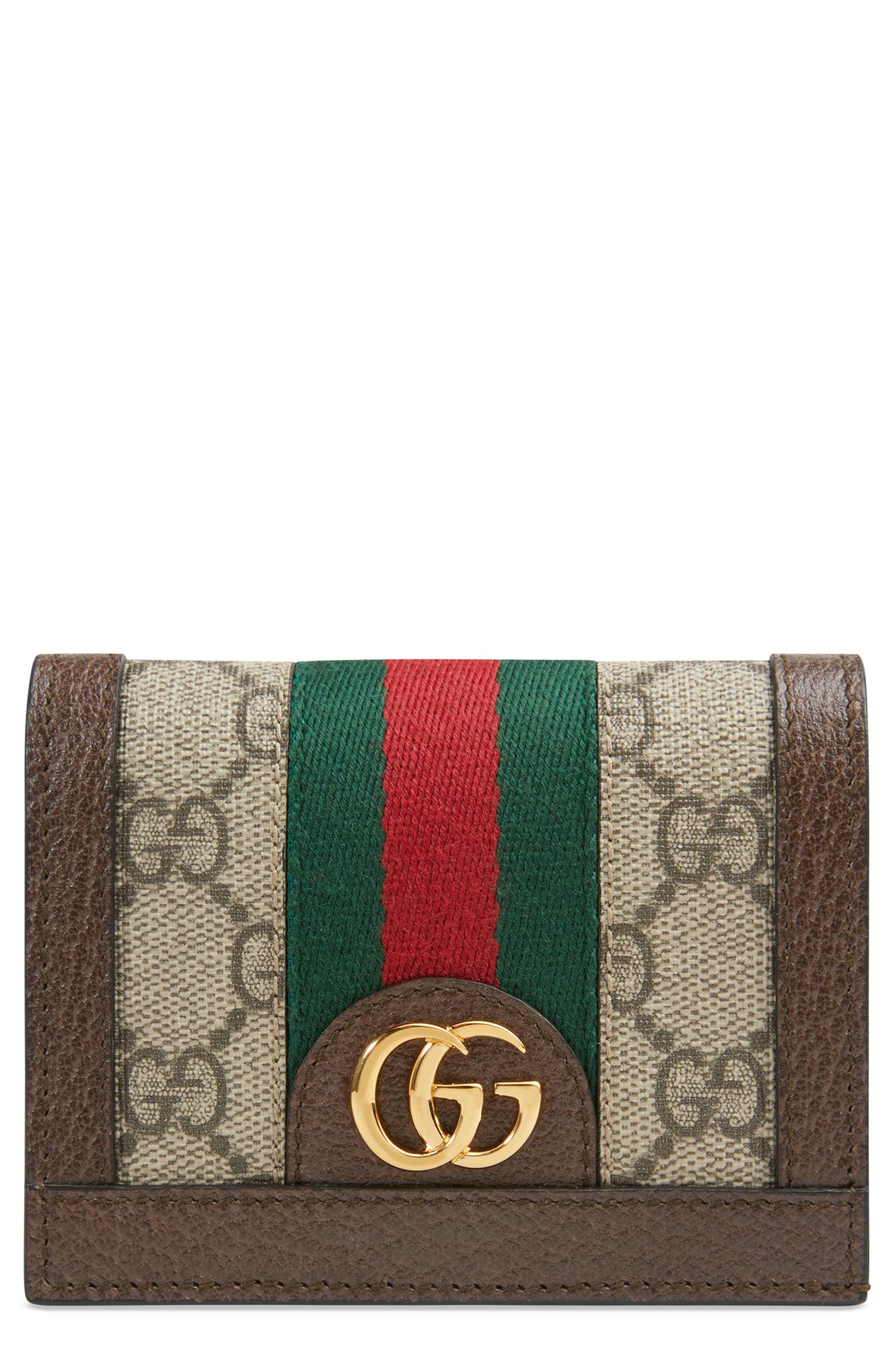 Gucci Ophidia GG Supreme Card Case 