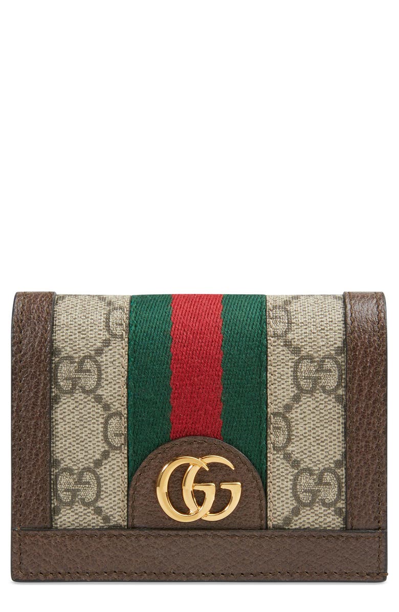 Gucci Ophidia GG Supreme Card Case | Nordstrom