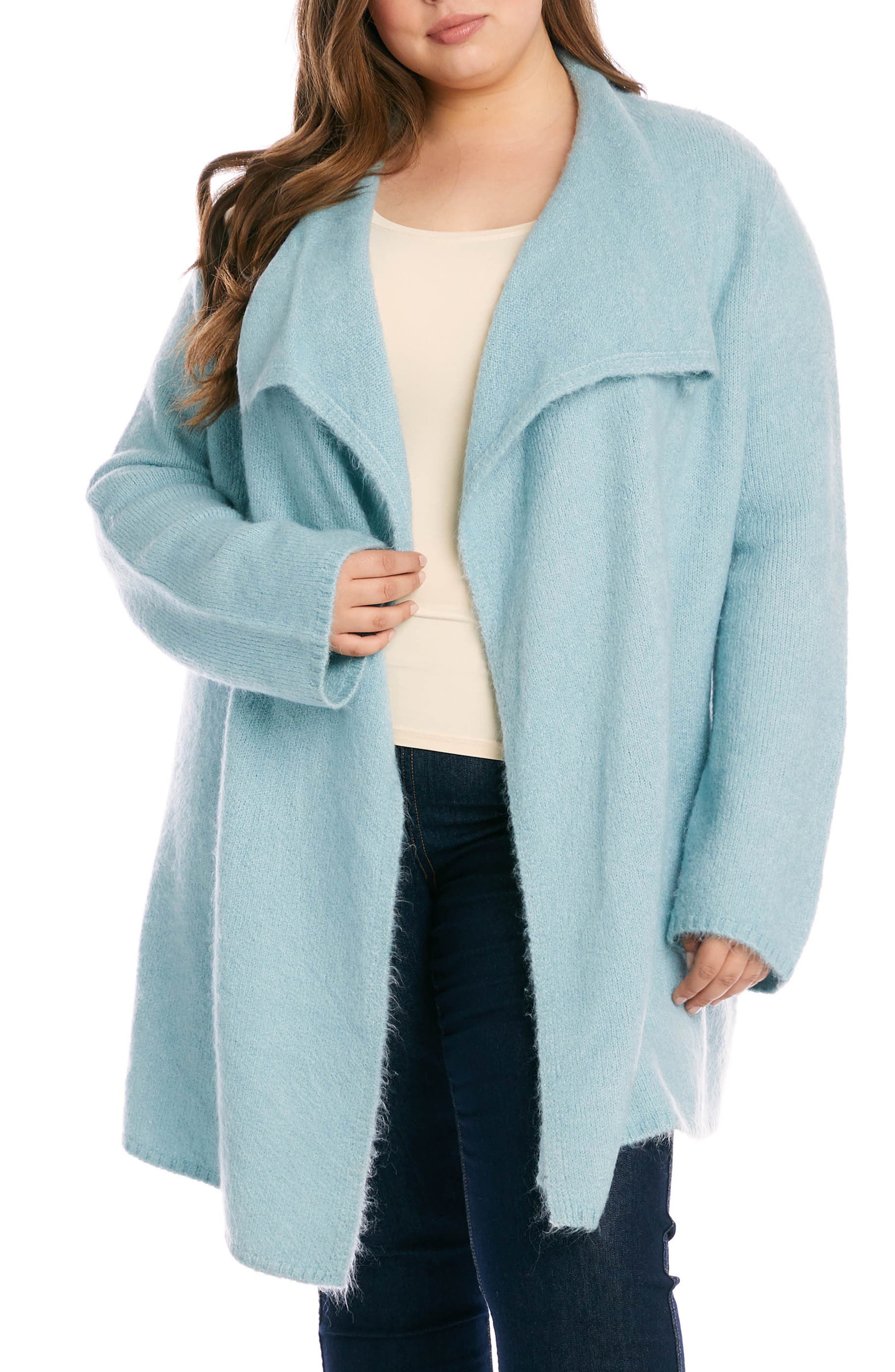 cardigan coat plus size