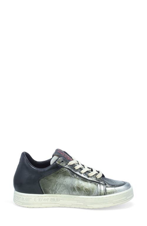 As98 A.s.98 Allen Platform Sneaker In Antique Silver