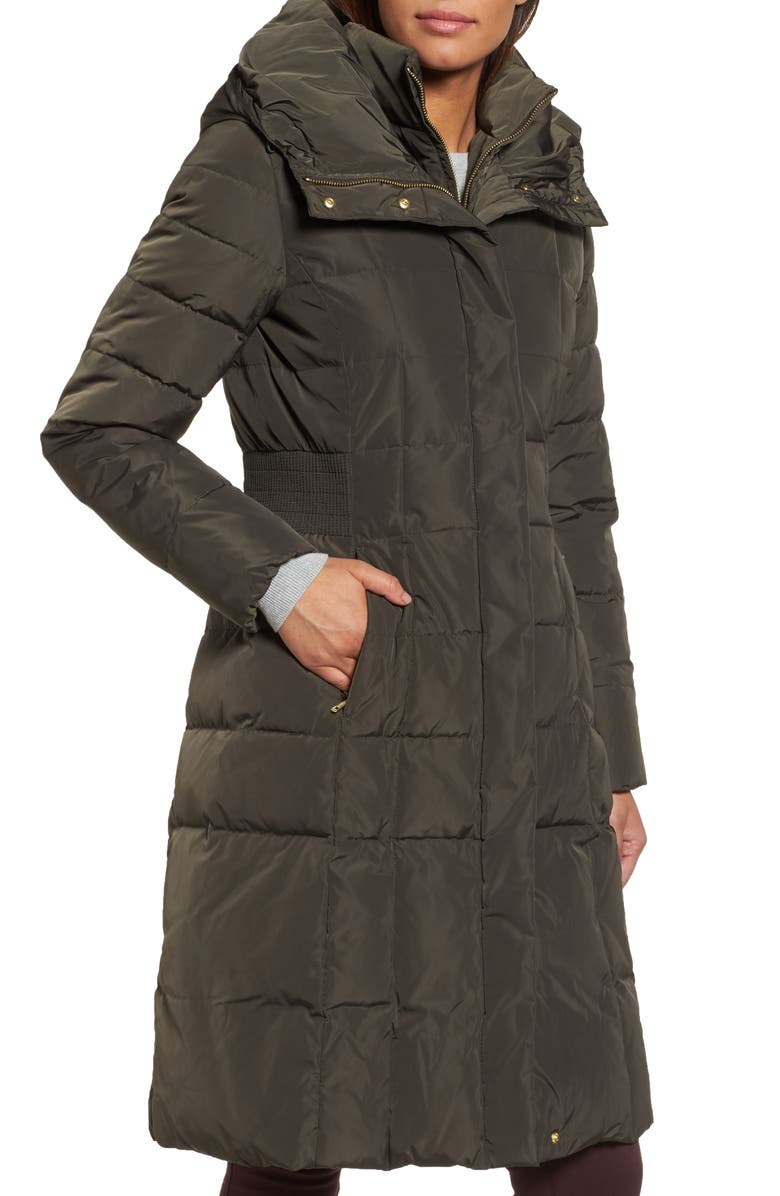 Cole Haan Signature Cole Haan Bib Insert Down & Feather Fill Coat ...