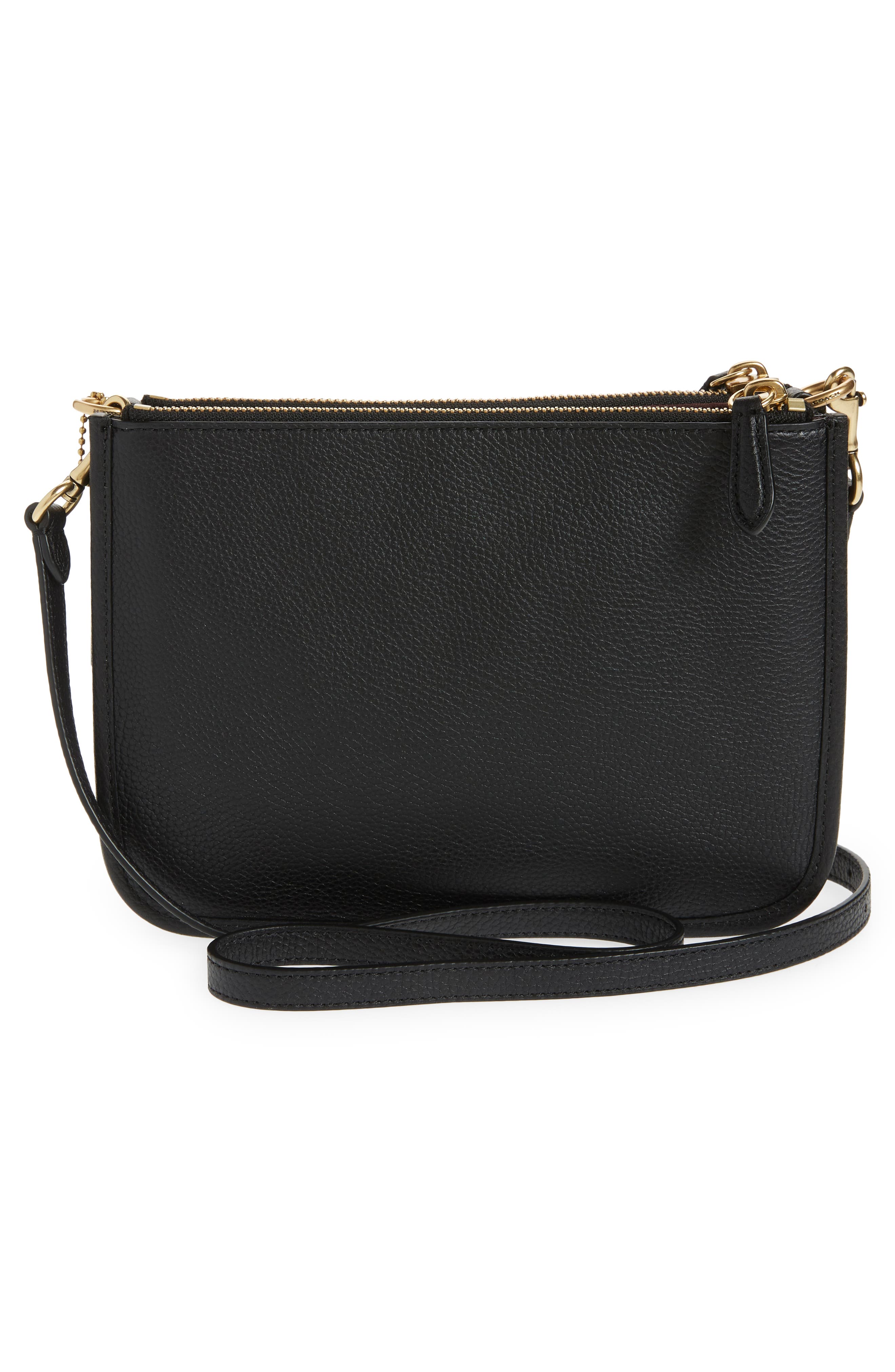 pebble leather crossbody