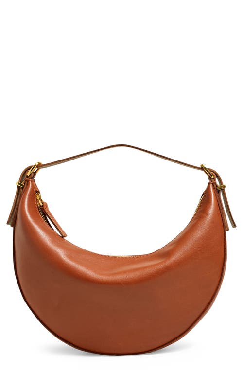 Mini The Essential Convertible Top Handle Crossbody Bag in Warm Cinnamon