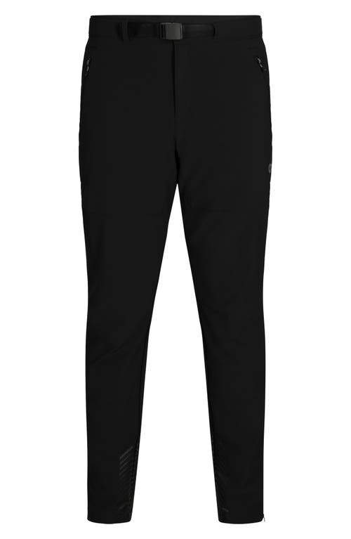 Shop Outdoor Research Cirque Lite Water Resistant Alpine Climbing Pants In Black