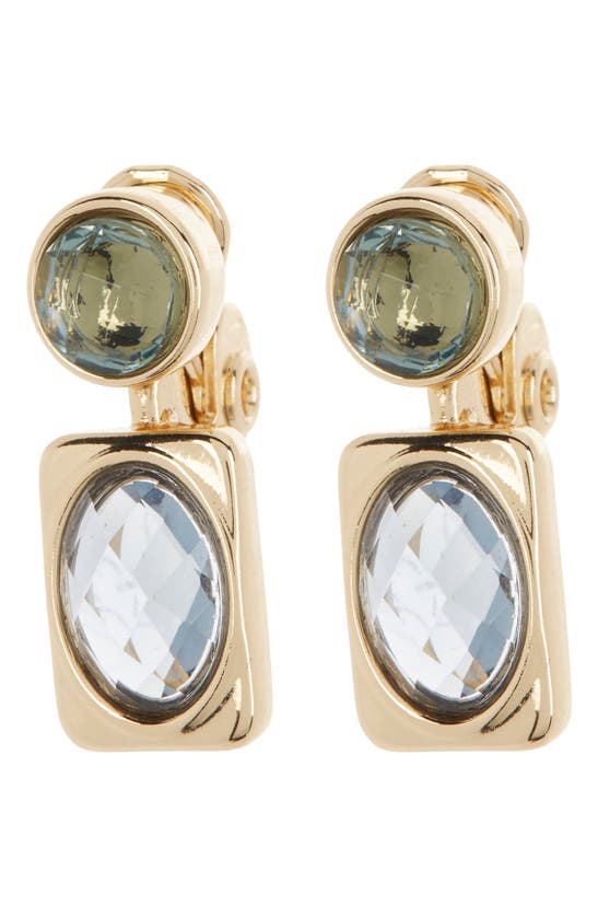 Anne Klein Snickerdoodle Drop Earrings In Gold/ Multi