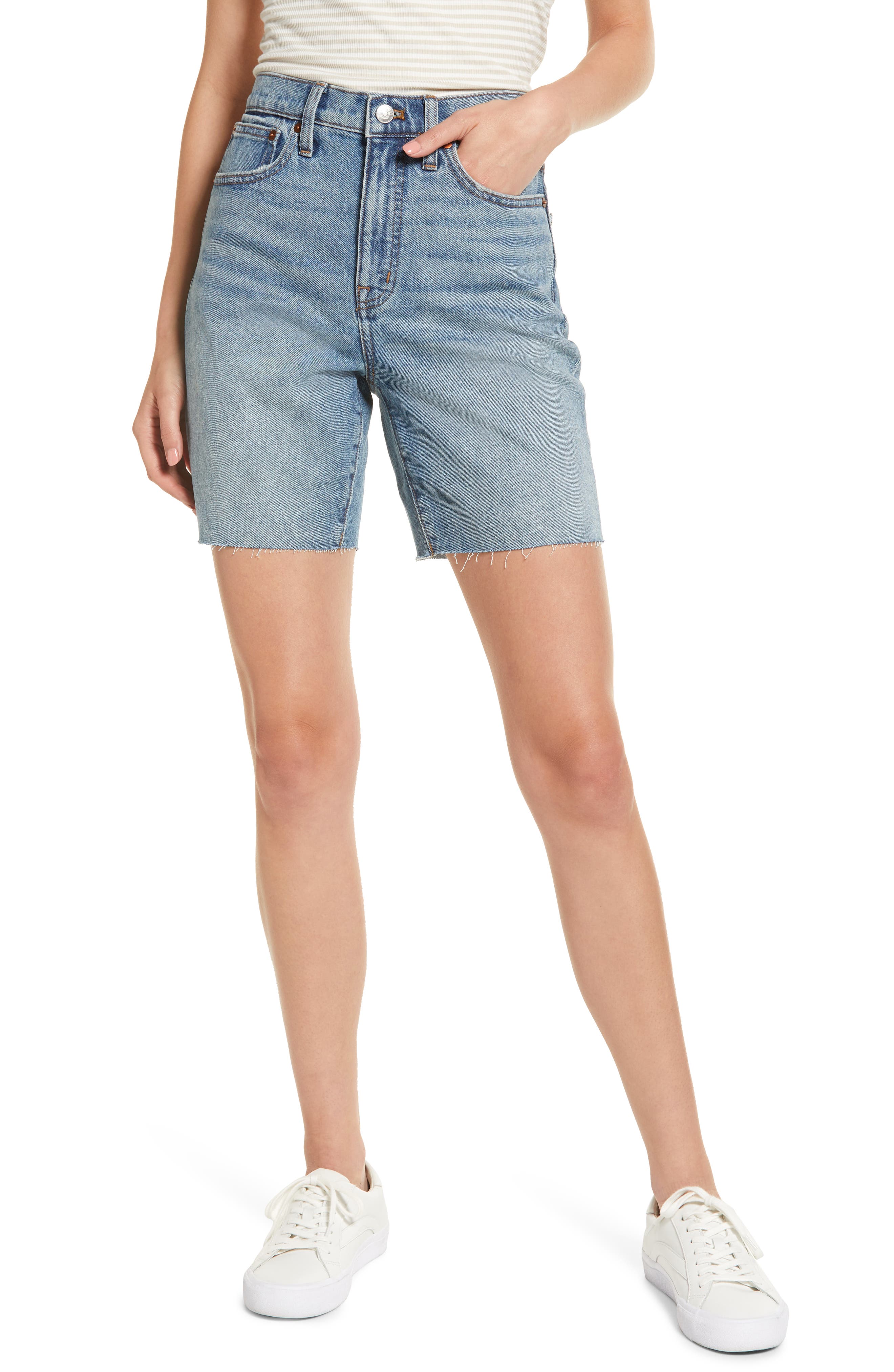 Madewell High-Rise Mid-Length Denim 