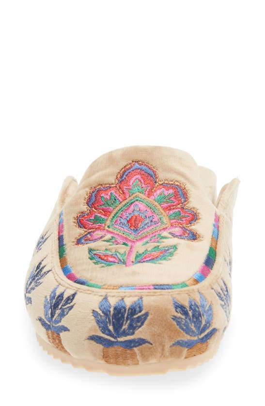 Farm Rio Sand Island Vintage Tapestry Clog Mule In Sand