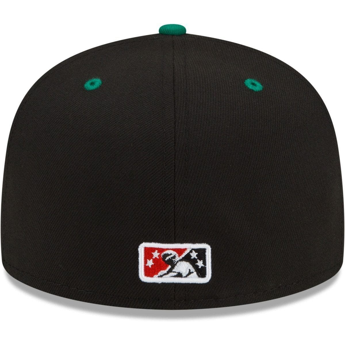 New Era Men's New Era Black Albuquerque Isotopes Green Chile Cheeseburgers Theme Night 59FIFTY