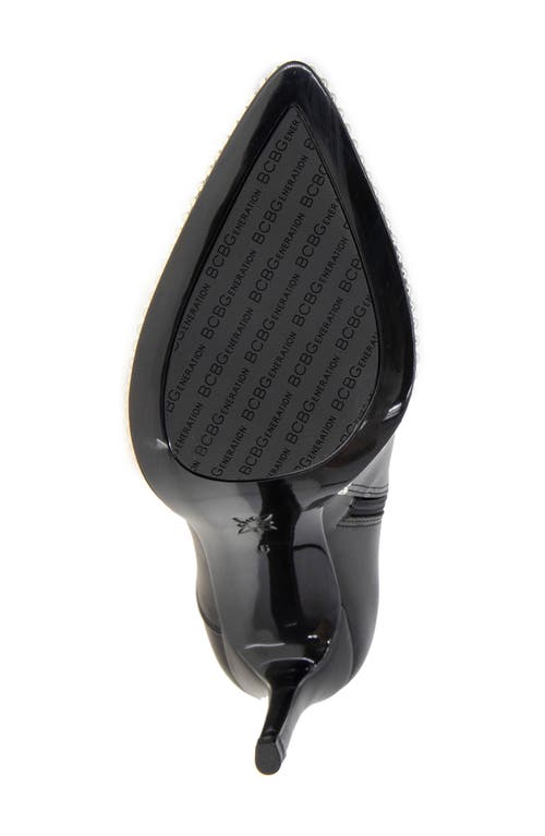 Bcbg Hadix Pointed Toe Bootie In Black