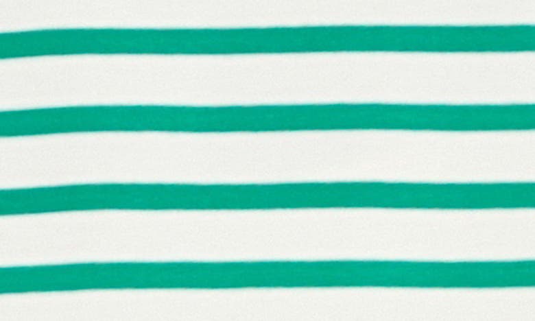 Shop English Factory Stripe Knit Polo In Green