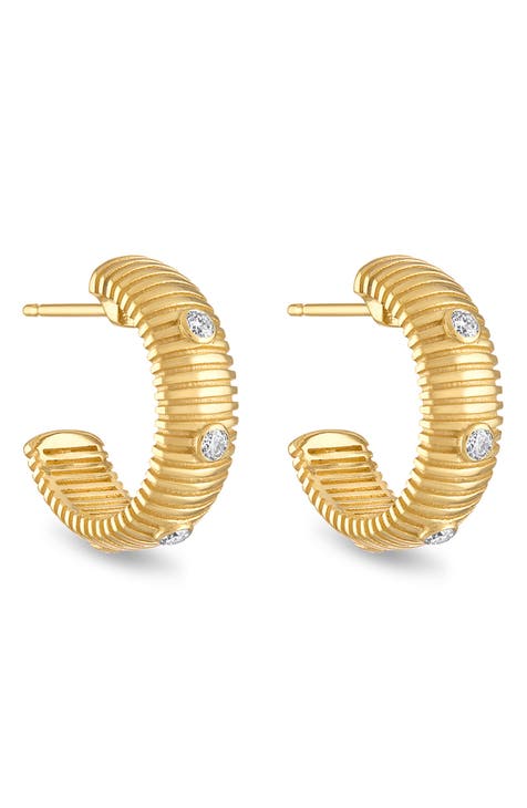 Pamela Zamore Earrings for Women: Hoop, Drop, Stud & More