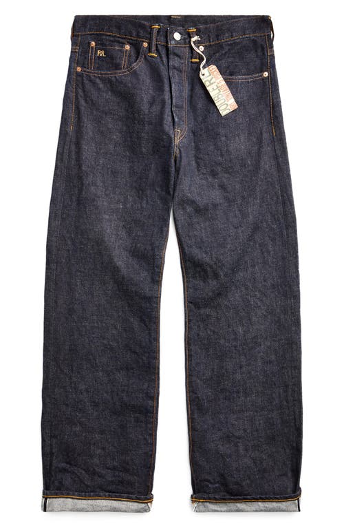 Double Rl Relaxed Fit Jeans In East/west Rinse