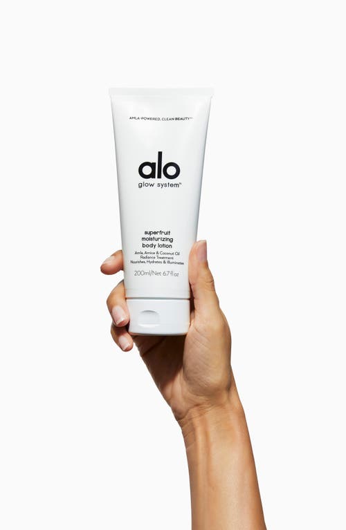 Shop Alo Yoga Alo Superfruit Moisturizing Body Lotion In No Color