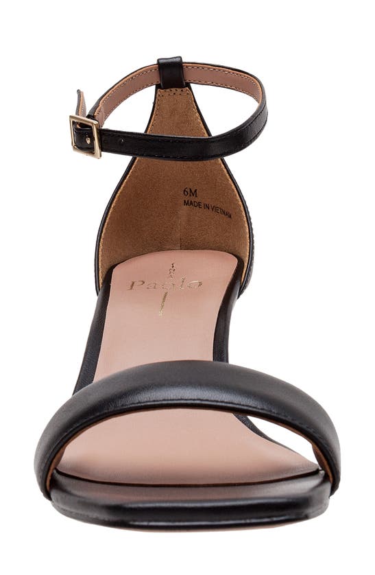 Linea Paolo Hannah Ankle Strap Sandal In Black