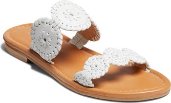 Jack rogers 2025 lauren sandal white