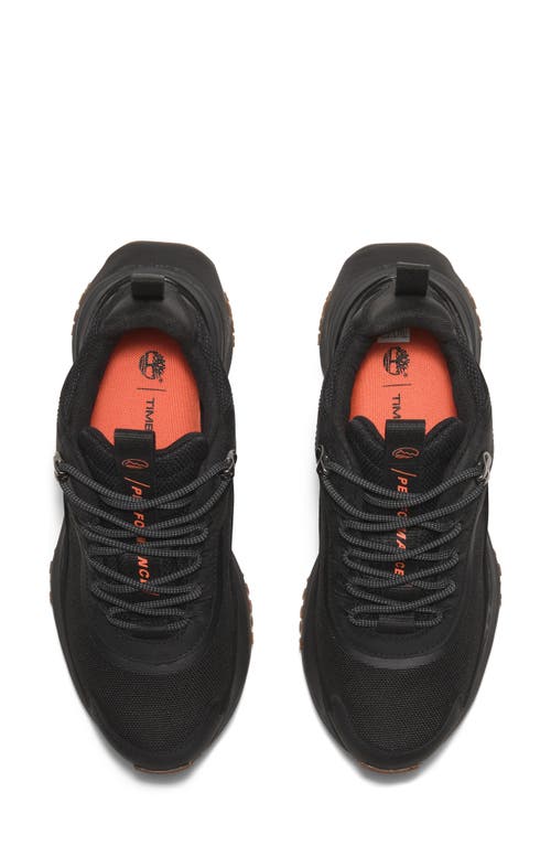 Timberland Motion Access Waterproof Sneaker In Black Mesh