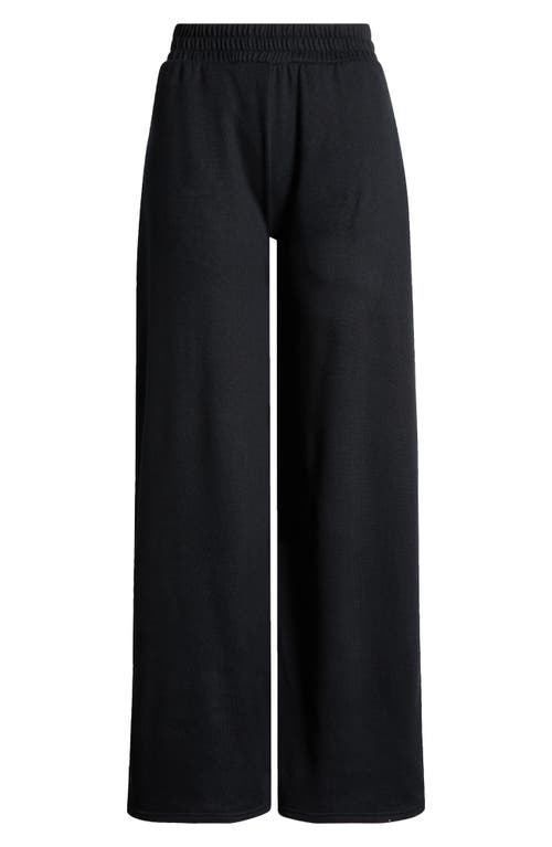 Shop Ugg(r) Holsey Wide Leg Lounge Pants In Black