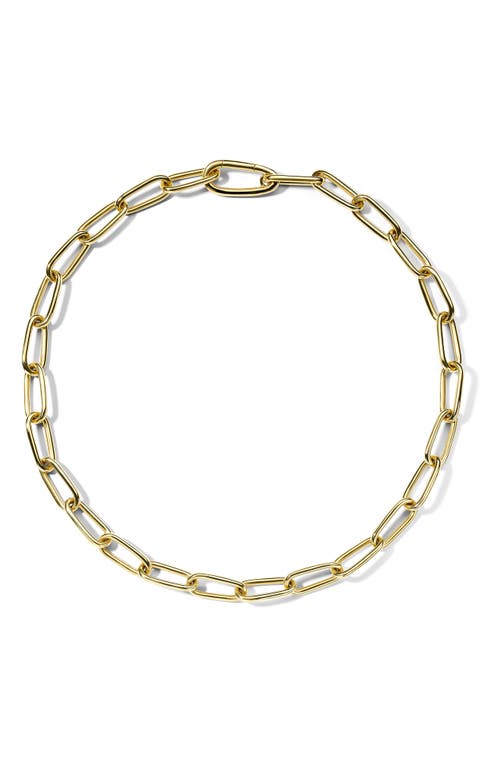 Ippolita Classico Linea Link Chain Necklace in Gold at Nordstrom, Size 18