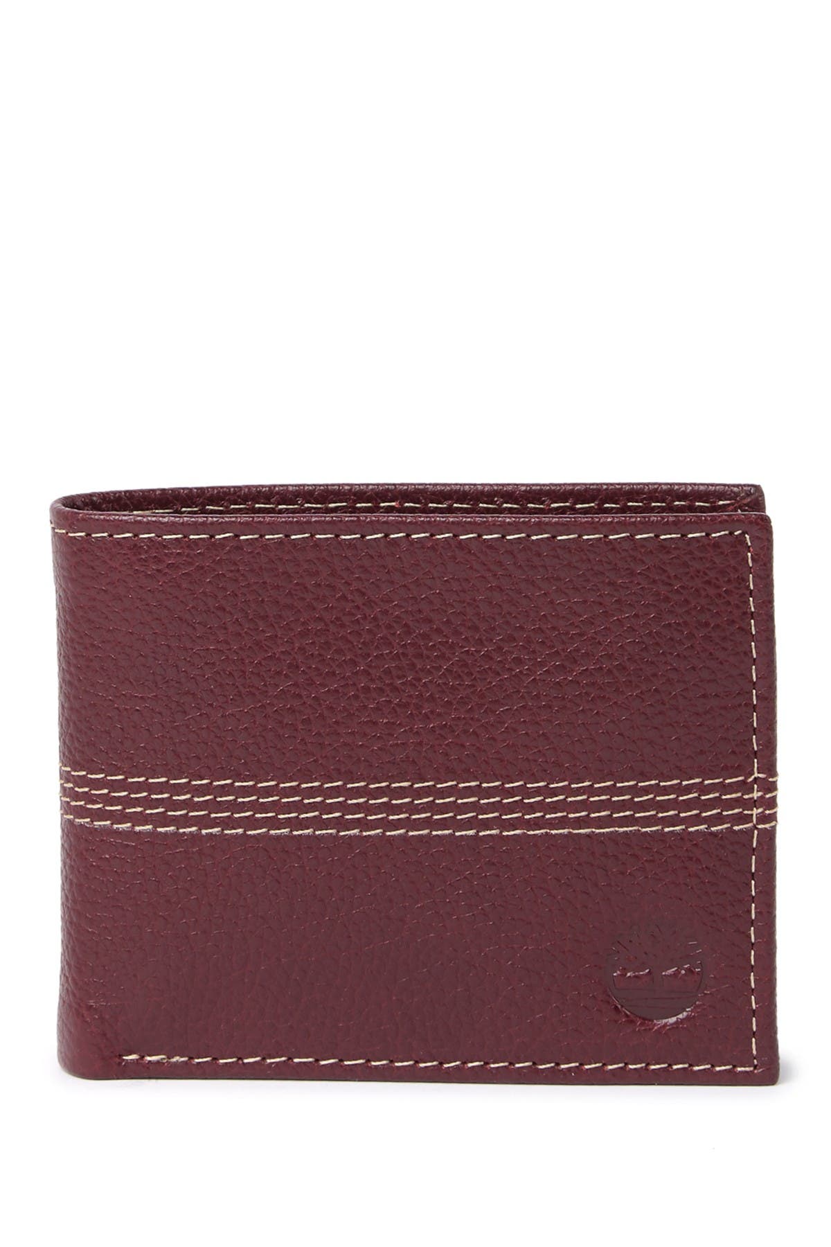 red timberland wallet